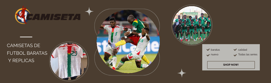 camiseta Burkina Faso 2022 2023